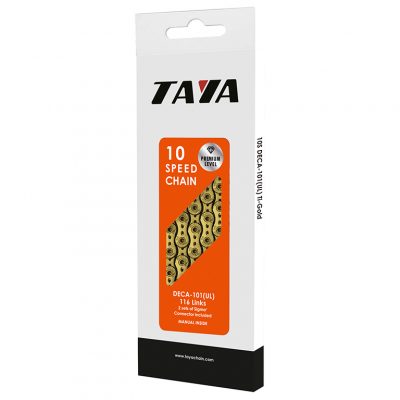 TAYA 10 SPEED CHAIN (UL-TIGOLD) WITH OFFICIAL PACKAGE